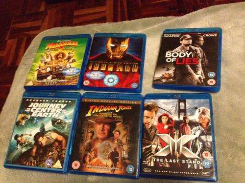 Various Blu-Rays