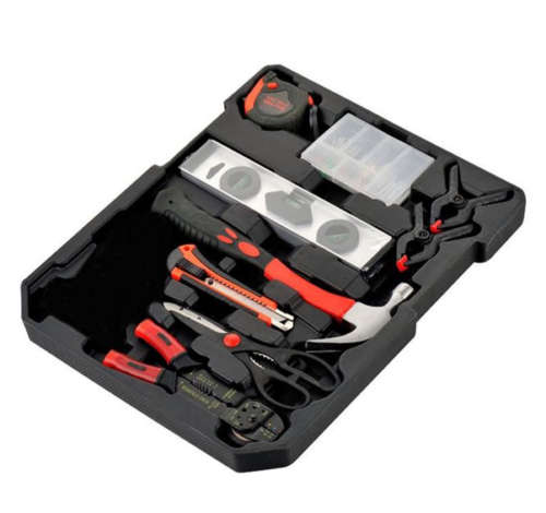 186 Piece Aluminium Trolley Tool Case