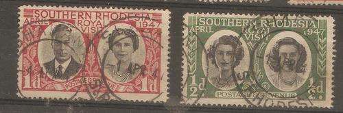 SOUTH AFRICA    1947 Royal Visit Full Set VFU