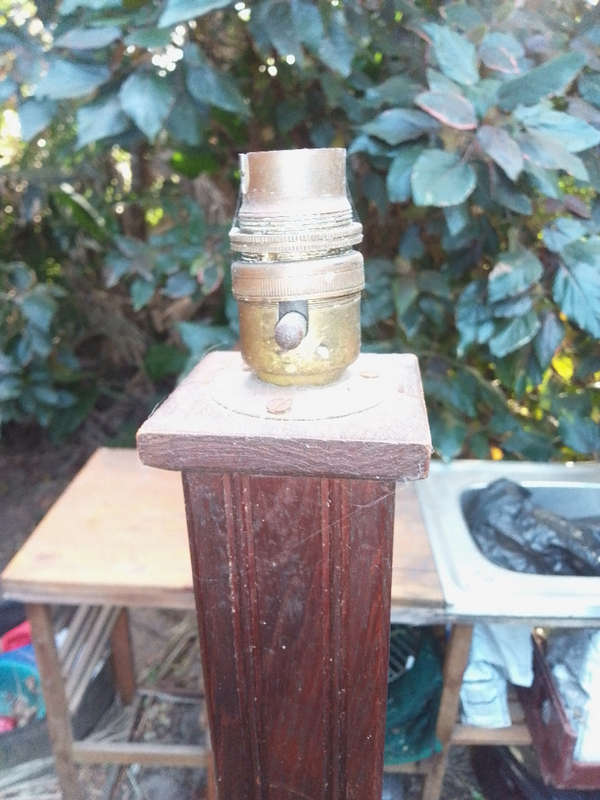 Wooden Standing Lamp stand