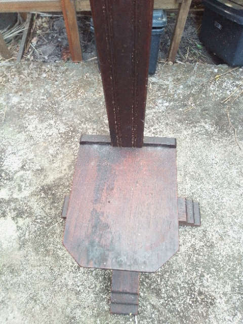 Wooden Standing Lamp stand