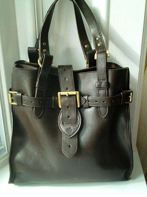 MULBERRY COWHIDE LEATHER DESIGNER HANDBAG -  *FINAL REDUCTIONS*