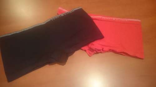 Ladies boyshorts pack of 2 (red and blue)