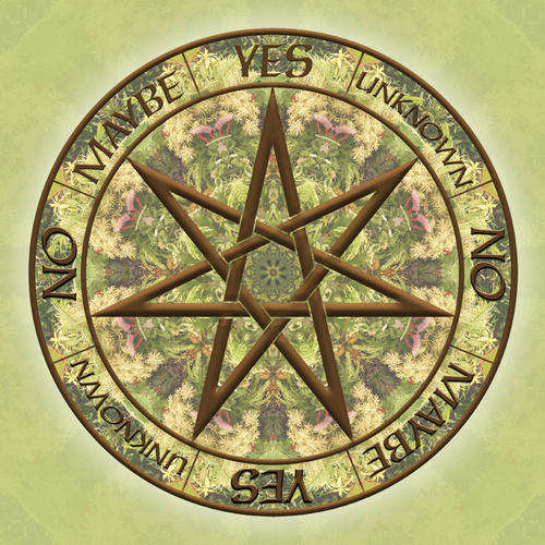 Faerie Dowsing Board, 12x12cm