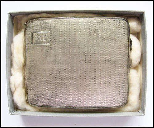 Metal Cigarette Case in its Original Box