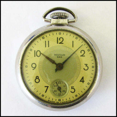 'Westclox Dax' Pocket Watch (made in Canada)
