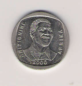 Mandela coin 2000