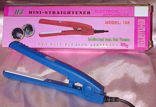 Mini Hair Straightner - Perfect size for the travel bag.
