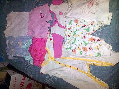Mixed lots girls clothing 0-3 months size (Pack 1)