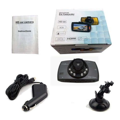 FHD 1080P Dash Camera DVR With Night Record