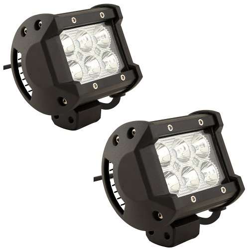18 Watt 3D Dual Row 6 LED Spotlights