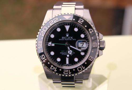 Mens Rolex GMT Master II 116710LN - Complete  boxset and certs