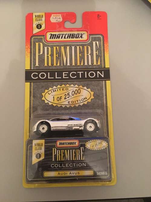 Matchbox Premiere Collection - Audi Avus - 1995 on card