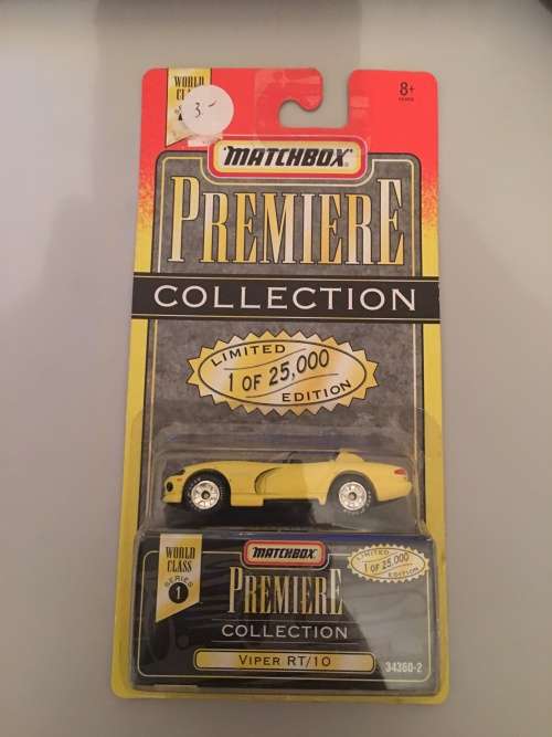 Matchbox Premiere Collection - Viper RT/10 - 1995 on card