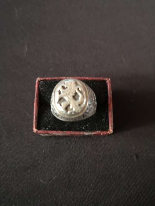 Solid 925 Silver Mens Ring (9g)