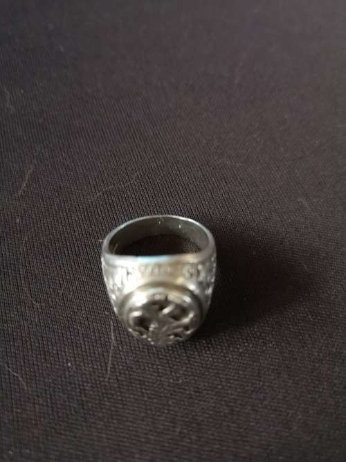 Solid 925 Silver Mens Ring (9g)