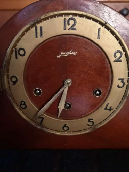 Stunning Junghans clock working but don`t have spare key