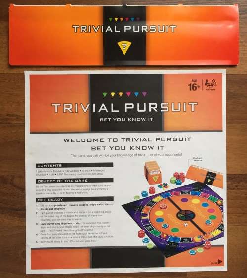Trivial Pursuit Bet you know it - Board game