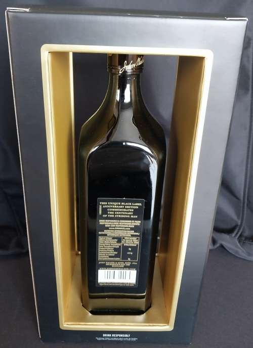 Johnnie Walker Black  Centenary edition:100 years of the Striding Man:750ml 40% Vol