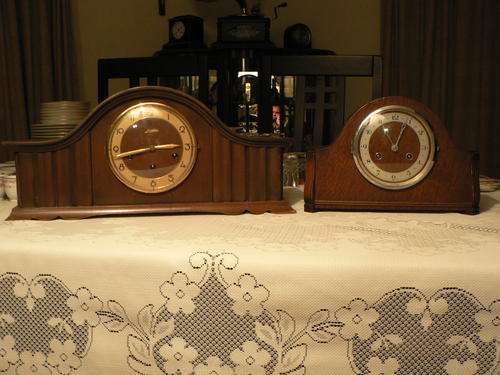 Two beautiful Mantel Clocks
