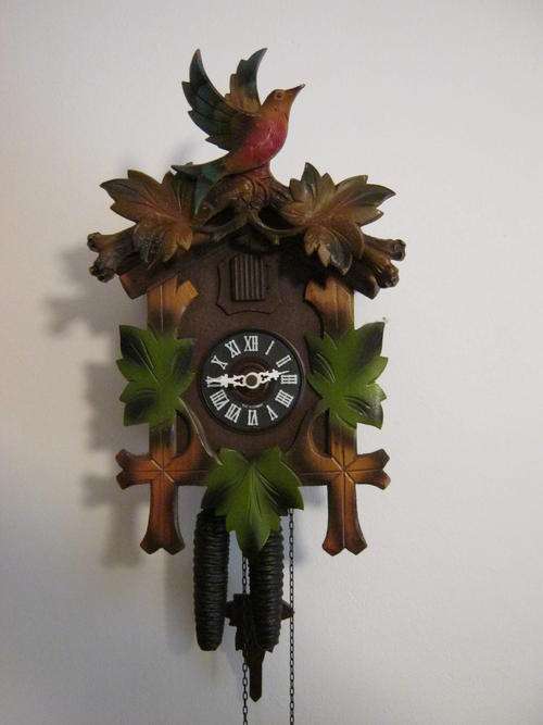 Colourful German Cuckoo Clock