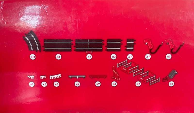 Ninco BMW M3 Slot Car Racing Set Tracks w/2 cars