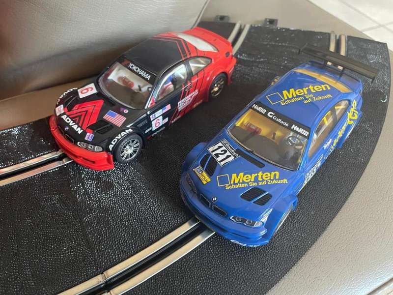 Ninco BMW M3 Slot Car Racing Set Tracks w/2 cars