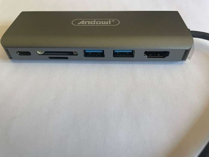 Laptop Hub Type-C 7-in-1 for Apple Mac & Windows PC
