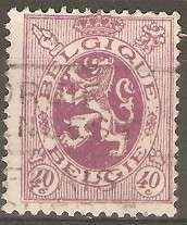 1929: Heraldic Lion 40c (Used)