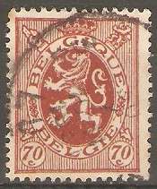 1929: Heraldic Lion 70c (Used)