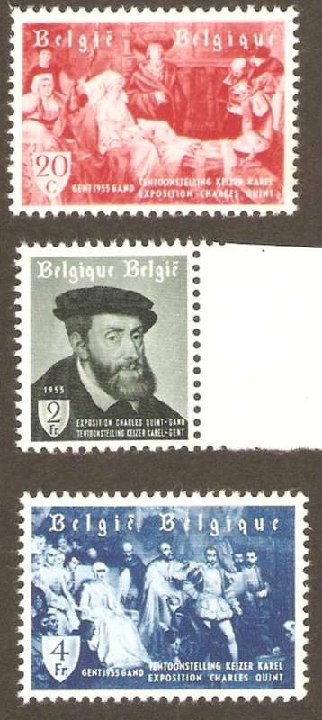 1955: Charles V Exhibition (Full set MNH/**)
