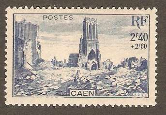 1945: Devastated Towns (2F40 + 2F60) (MH/*)