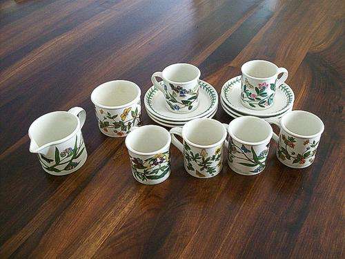 Portmeirion coffee set for 6