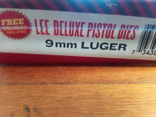 Lee deluxe 4 die set 9mmP