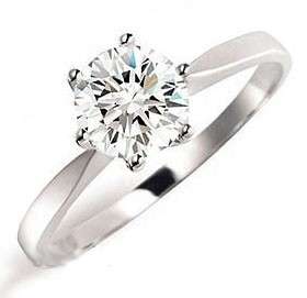 ELEGANT RING IN 18K WHITE GOLD PLATED***SIZE 6