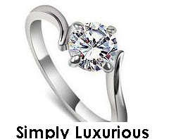 STUNNING 0.50ct RING IN 925 SOLID STERLING SILVER***SIZE 6