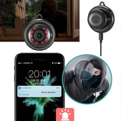 *Local stock*1080P Mini WIFI HD Security Camera with Night vision | Motion detection| Loop recording