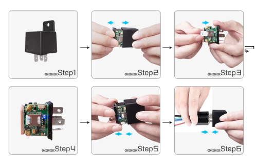 CJ720 GLOBAL VERSION RELAY GPS TRACKER ANTI-THEFT KILL SWITCH FUNCTION