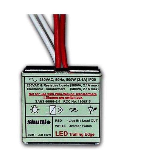 Shuttle 500W Trailing Edge LED Dimming Module