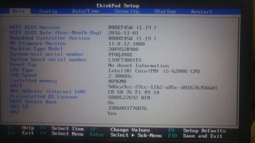 Lenovo L460 Spares / Repair