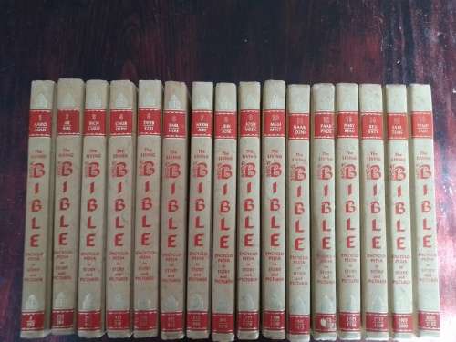 The Living Bible Encyclopedia in Story and Pictures (Art Treasure Edition, Complete 16 Volume Set)