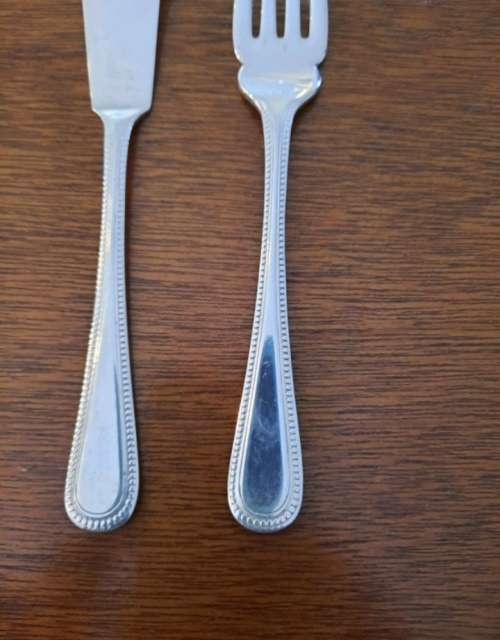 EPNS silver plated made in Sheffield England. 6 place setting, 56 pieces.Price R6500