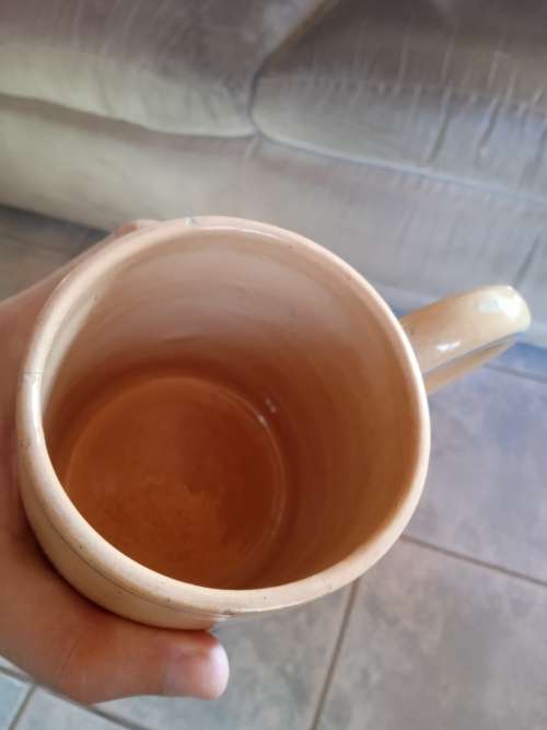 S.A.A.F. 1945 Italy, South African air force rare collectors souvenir mug. 12th bomber squadron