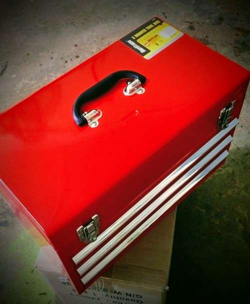 Tool box 3 drawer hurricane