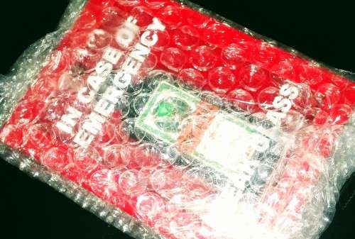 Brake Glass in case of emergency ( 115mm x 85mm x 25mm ) boxes "Jagermeister"