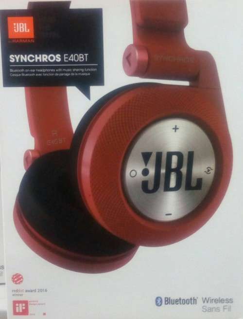 JBL E40BT HEADPHONES