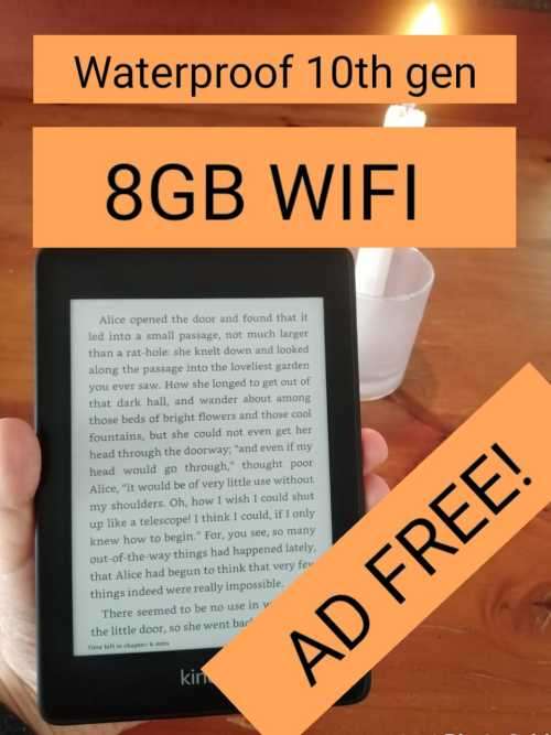 Amazon Kindle PAPERWHITE 2021 10th gen Waterproof + Cover