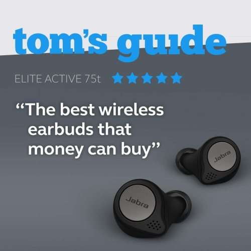 Jabra Elite Active 75t True Wireless Earbuds With ANC -