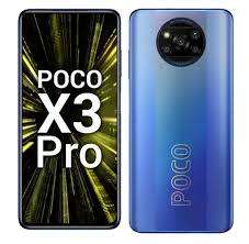 Xiaomi Poco X3 PRO 128GB - Dual Sim -  Blue (Pocophone) + Cover, Screen protector and earphone