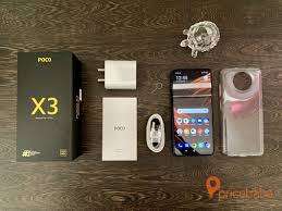 Xiaomi Poco X3 128GB - Dual Sim - Cobalt Blue (Pocophone) + Cover and earphone